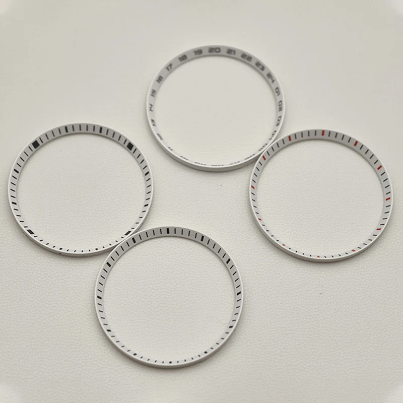 

Mod Watch Chapter Rings Fit SRPD SKX007 SKX009 Watch Case 30.5mm Plastic Inner Ring NH35 NH36 Movement Men's Watch Refit Part