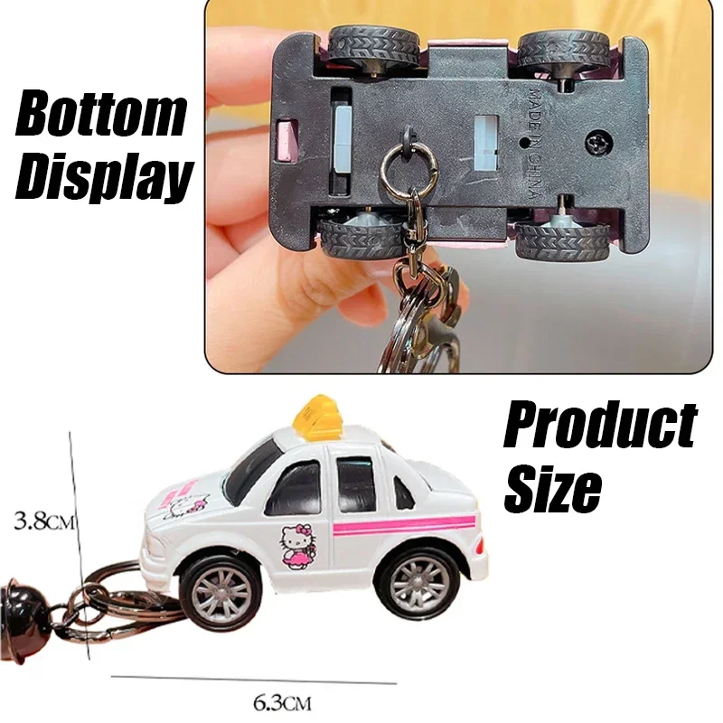 سانريو مرحبا كيتي كيرينغ المفاتيح فتاة سيارة لعبة الكرتون الاطفال المدرسية قلادة سلاسل حقيبة الحلو الإبداعية إكسسوارات جذابة هدية #6