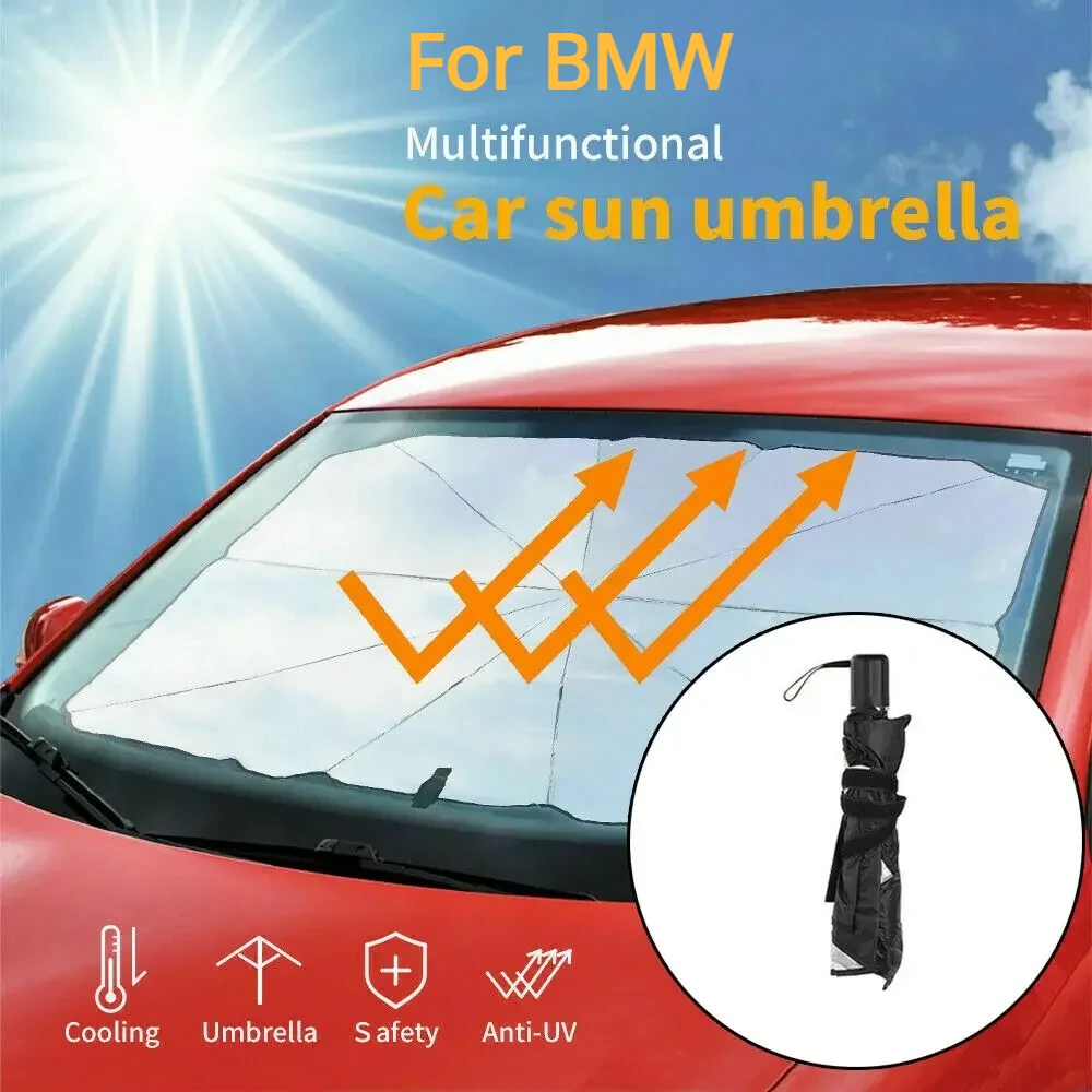 

For BMW Car Sun Shade Protector Parasol Auto Front Window Sunshade Covers Car Sun Protector Interior Windshield Protection Part