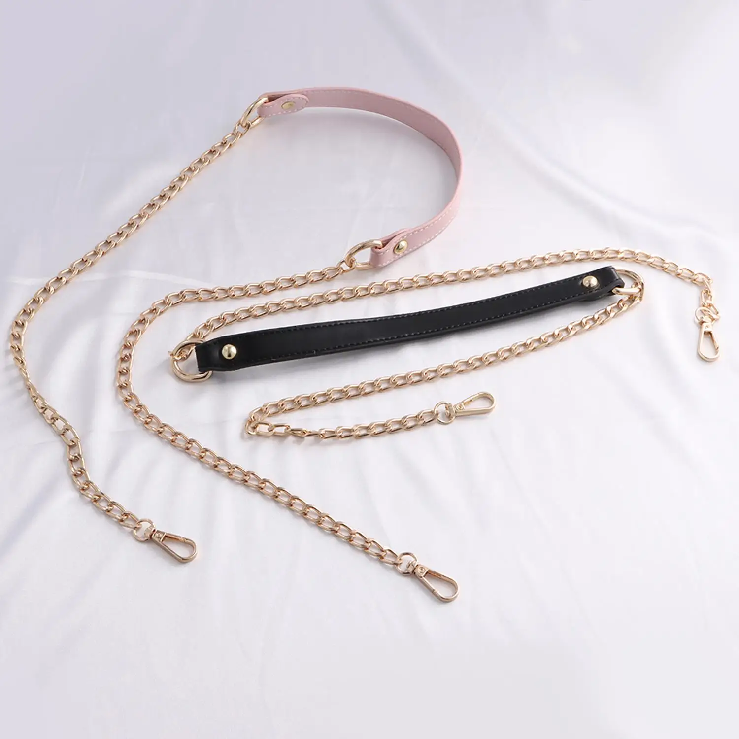 

1Pc Fashion Durable 113cm Bag Metal Chains Shoulder Bag Straps Handbag Handle Chain Purse Chain Belt Replacement Bag Accessories