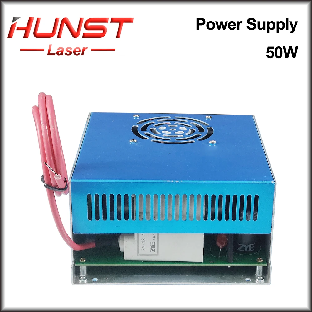 Imagem -04 - Hunst Myjg50w 60w Co2 Fonte de Alimentação do Laser 110v 220v Gerador Laser para 40 70 70w Gravura Máquina Corte Tubo Vidro