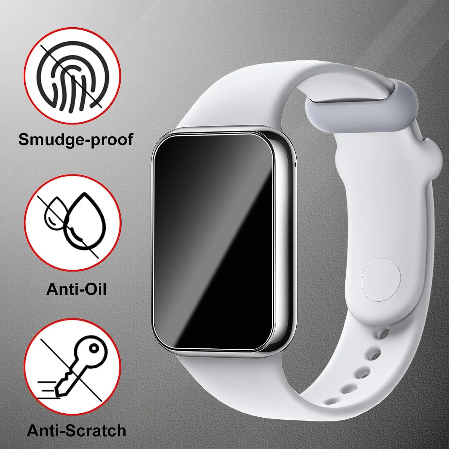5Pcs Hydrogel Film for Xiaomi Mi Band 9pro/9 8pro 8 7 6 5 Full Cover Soft Screen Protector Smart Watch Accessories Not Glass image 4