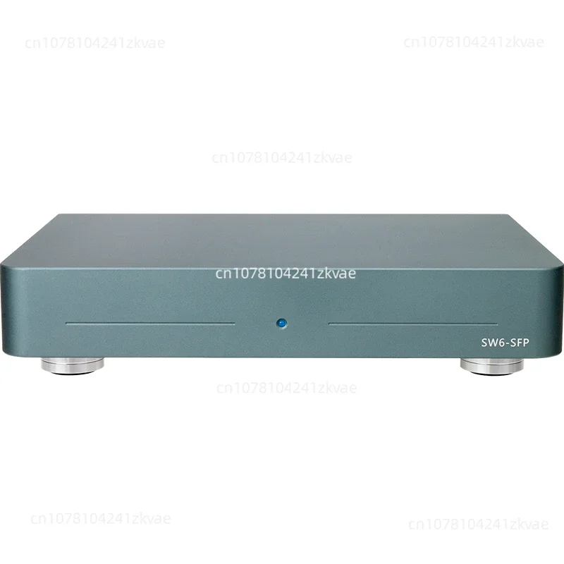 

LHY Audio SW6-SFP 6-Port Hifi Audio Ethernet Switch Network Switch DC Powered with SC-Cut OCXO