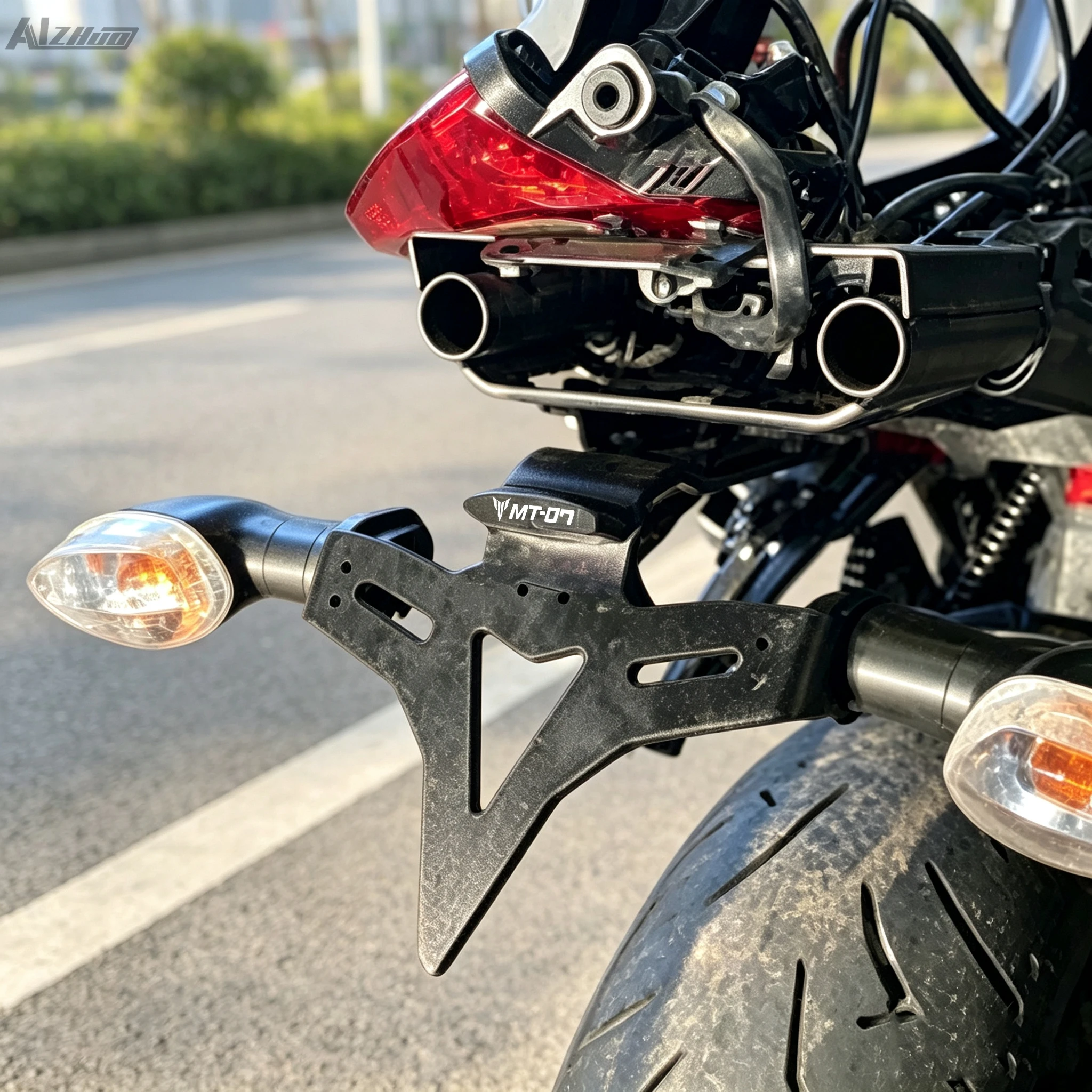 Motorcycle 2024 For Yamaha MT-07 MT 07 YZF R7 YZF-R7 Tail Tidy Fender Eliminator 2013 - 2025 2023 2022 MT07 License Plate Holder