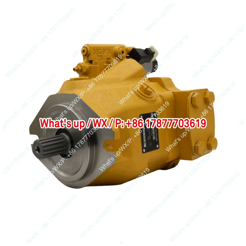 204-2578 2042578 Plunger pump D8T D8R bulldozer 224-6369 2246369 High pressure hydraulic pump