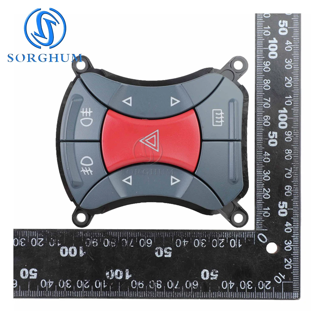 735297542 Auto-Notfall-Warnblinklichtschalter für Fiat Doblo 2000 2001 2002 2003 2004 2005 Passend für Fiat Doblo (223) – Detail 8