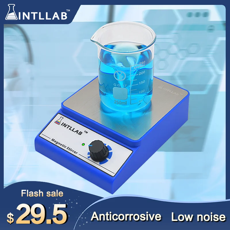 3000ml Capacity Magnetic Stirrer: Made of 316 Stainless Steel, Lightweight and Compact, with an Extraordinary Rotation Speed