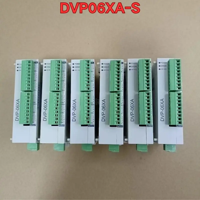 Second-hand PLC module DVP06XA-S function test is normal quality assurance The latest quotation in 2026