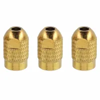 Chuck Nut Rotary Grinder Tool Workshop Use DIY Projects M7 M8 Size Easy To Operate High Coaxial Saves Time Yellow Color