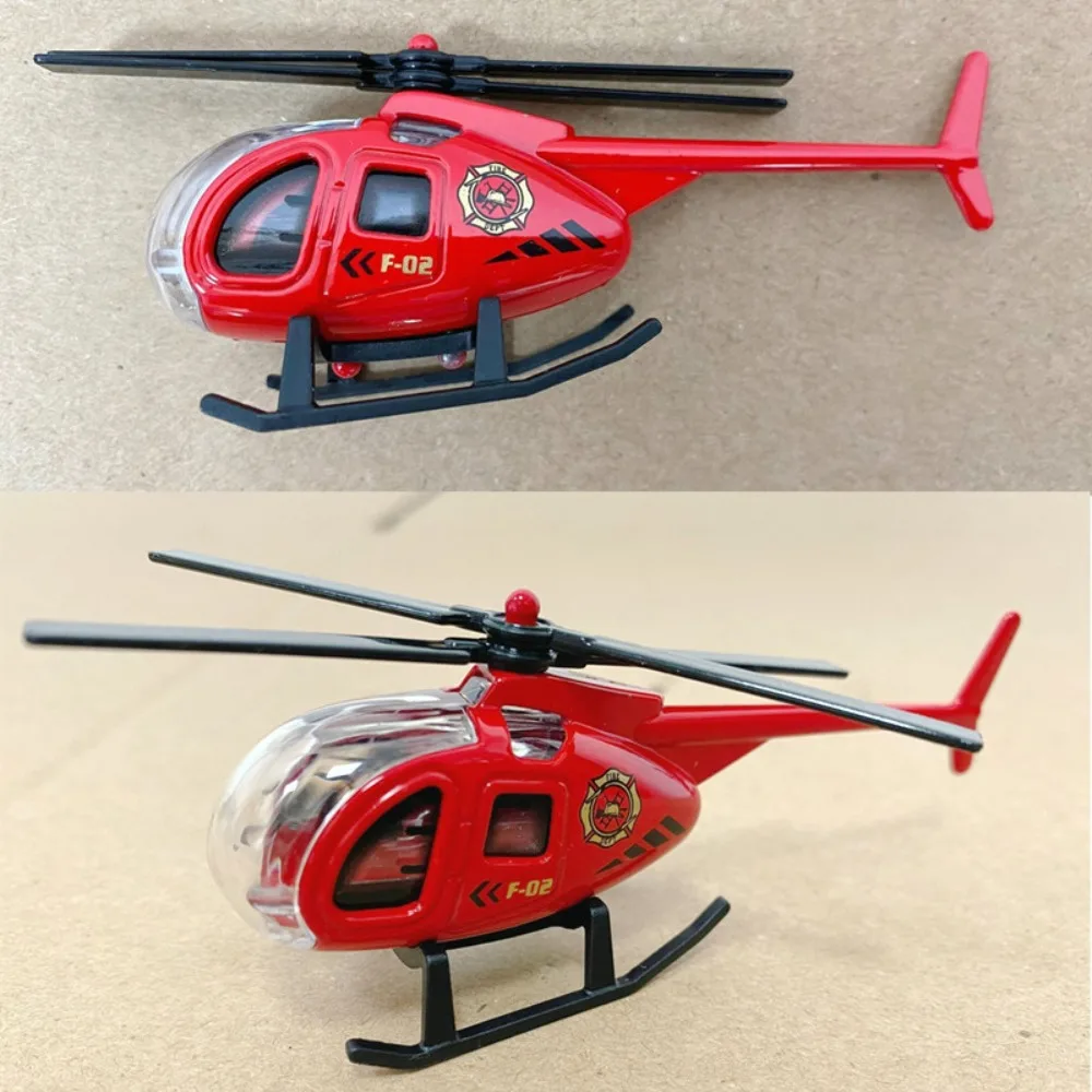 Toy Christmas Gift Plane Kids Gift Simulation Helicopter Helicopter Model Toys Alloy Airplane Model Diecast Helicopter Toy