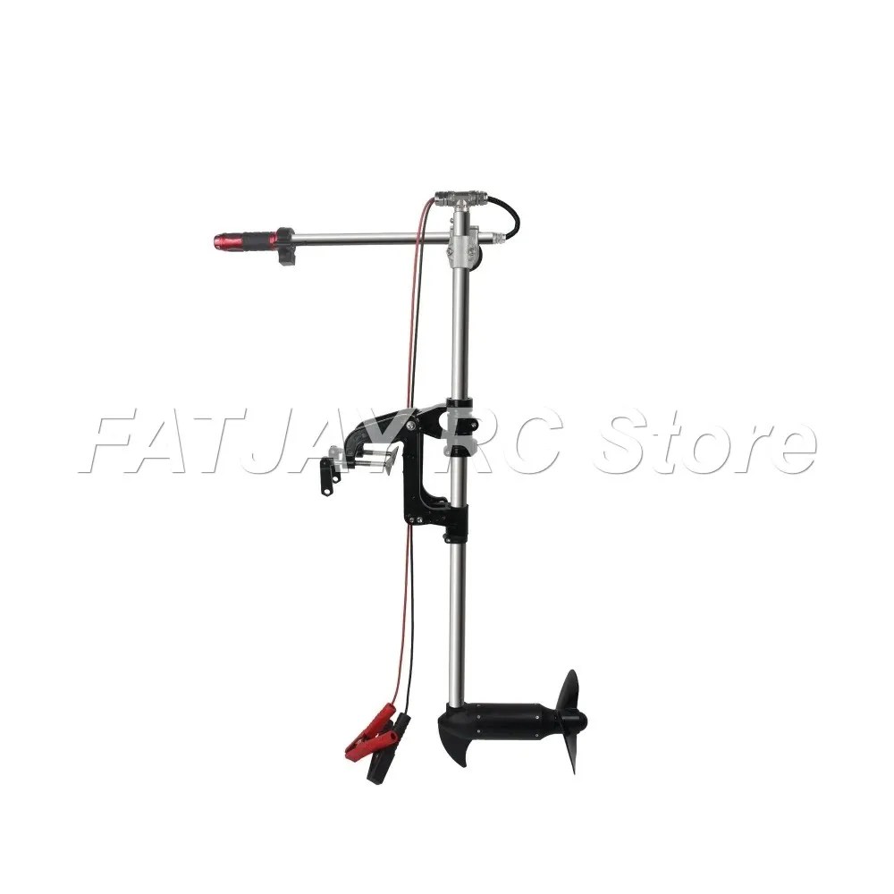 Immagine 3: Propulsore Subacqueo FATJAY KYI-CWJ-2P-Z da 20KG di Spinta, 12V-24V, Elica Metallica a 2 Pale per Barche Elettriche
