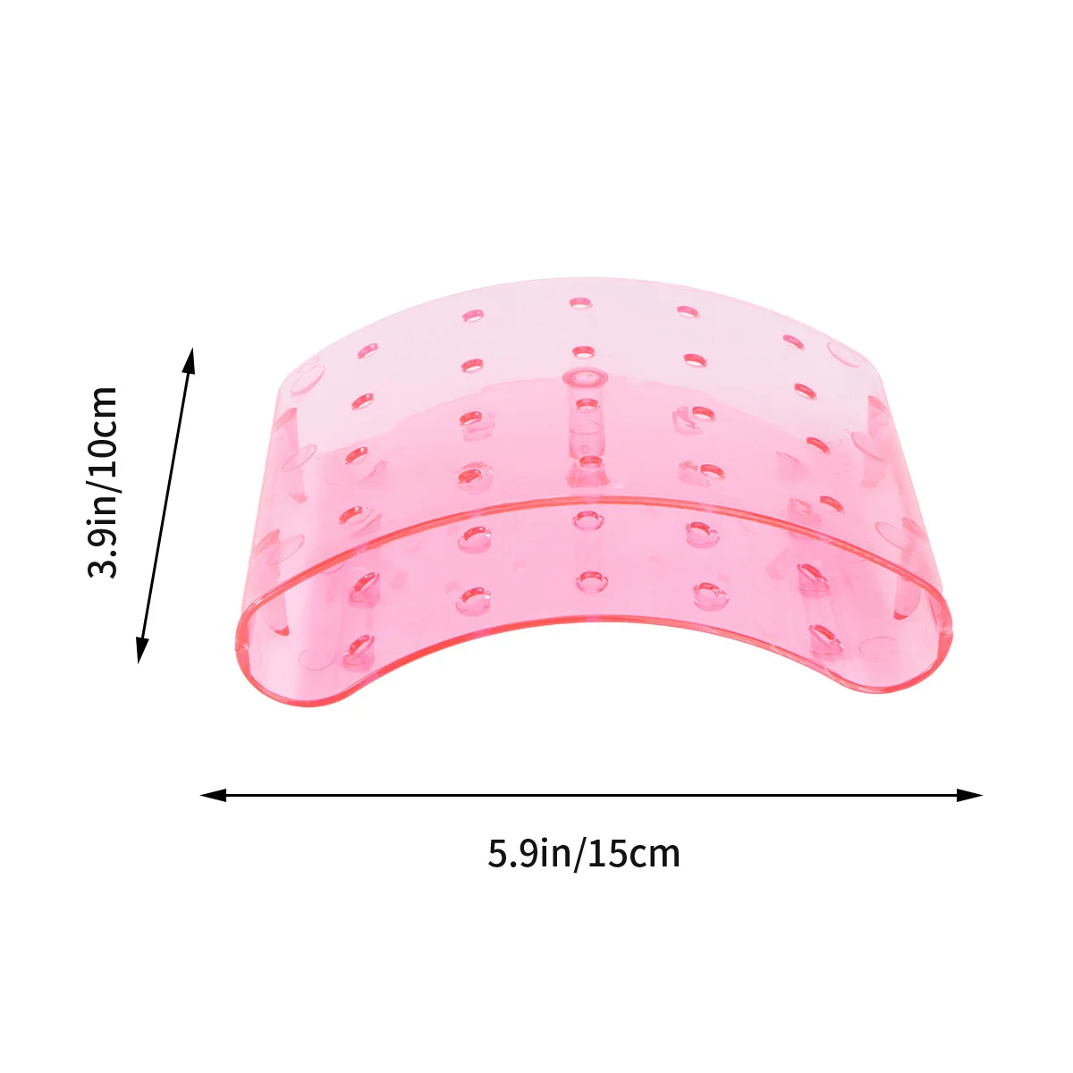 عرض موقف تخزين الرف شكل قوس 3 ألوان الحلوى الحلوى مصاصة حامل ديكور حفلات الزواج البلاستيك المنظم