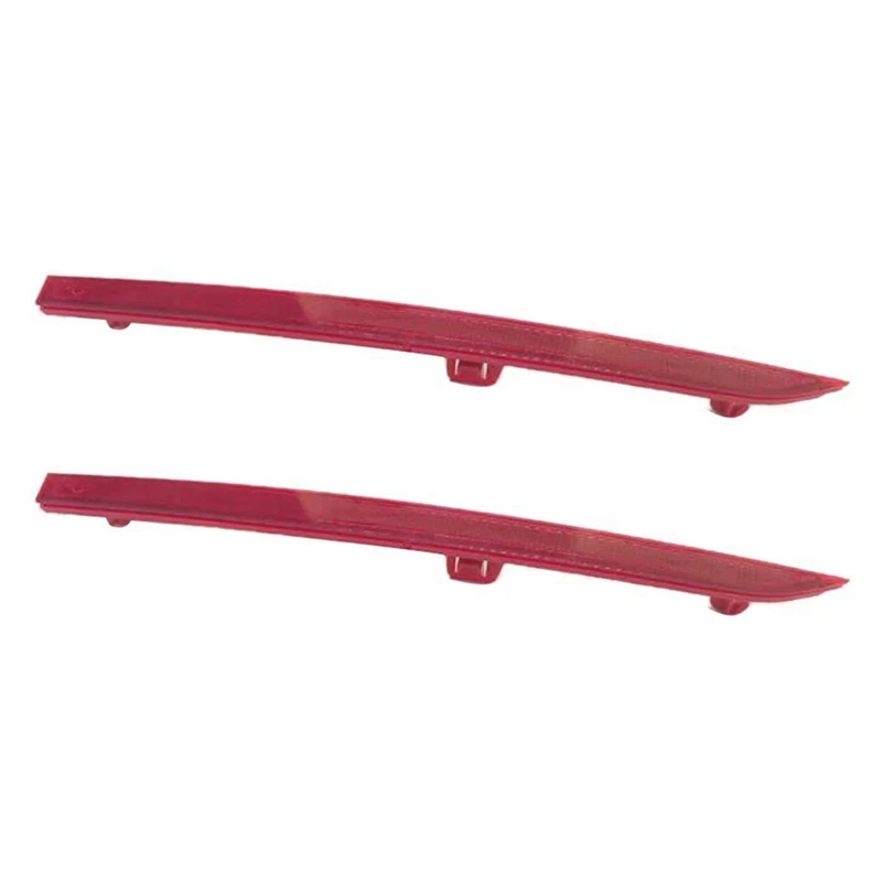 2X 63147847166 Rear Right Bumper Reflector Red For -BMW 3-Series F30 F31 M Sport 2012+