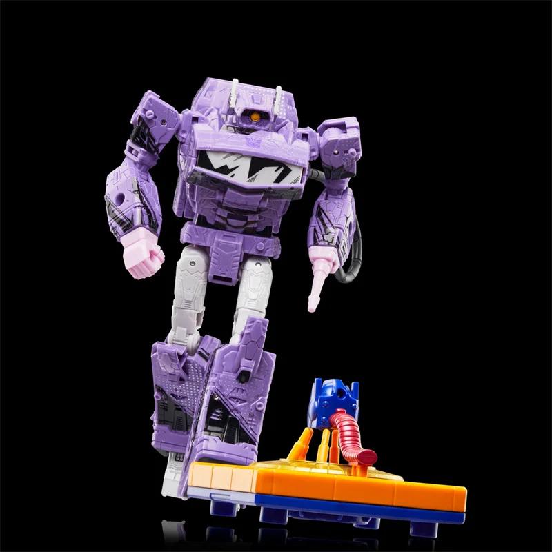 Generazioni di trasformatori novità: Comic Edition Shockwave (40 ° anniversario) Action Figure da collezione Mdoel