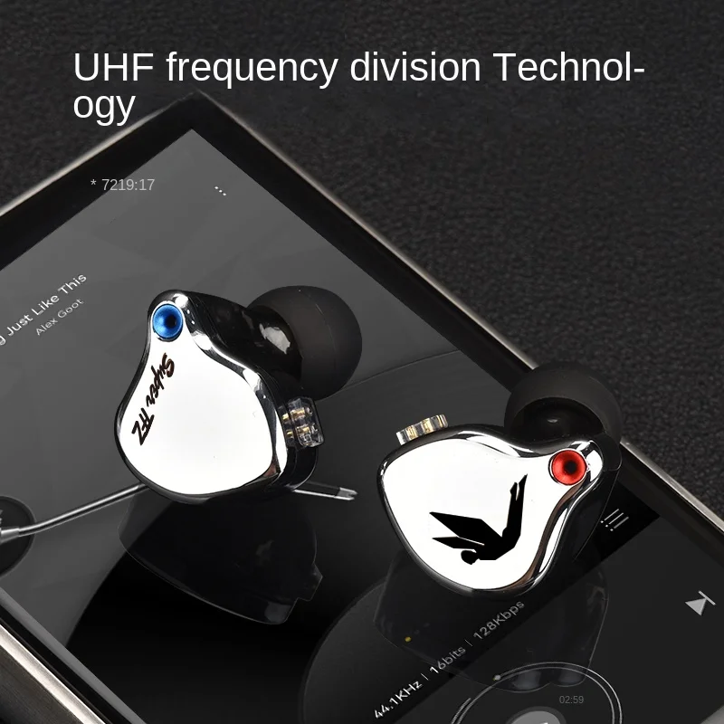 TFZ/SUPERTFZ FORCE KING อินเอียร์หูฟังจอภาพ Professional หูฟัง DJ Hifi แบบมีสาย0.78ที่ถอดออกได้สาย