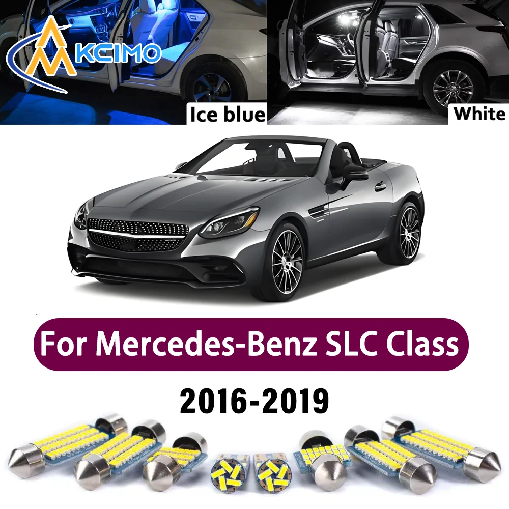 

KCIMO New Canbus Number Plate Bulb For Mercedes-Benz SLC Class R172 SLC180 SLC200 SLC250 SLC260 SLC300 2016-2019 Interior Lights