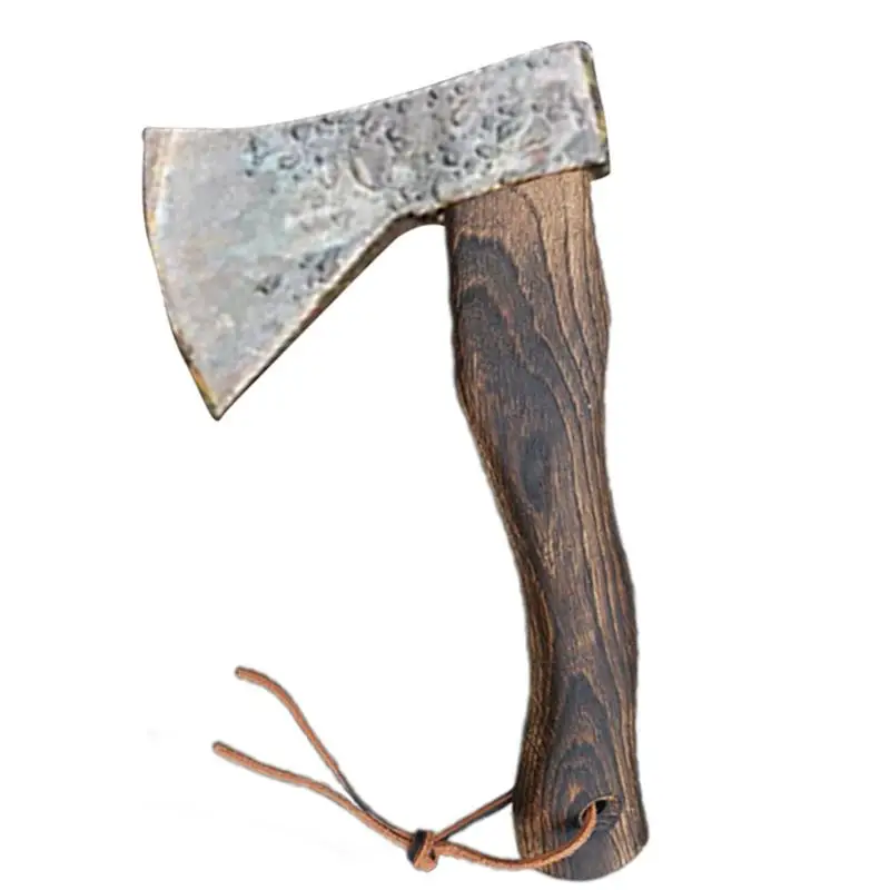 Wooden Axe Handle Camping Hatchet Handle Impact Resistant Short Axe Handle Ergonomic Handle Replacement Handle For Camp Axe