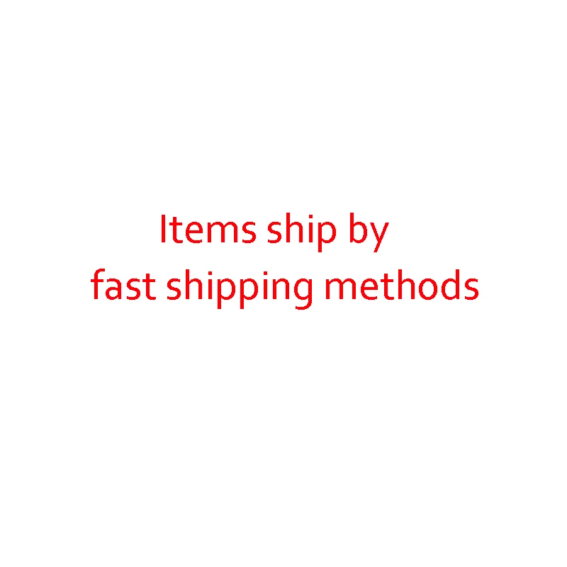 INKANEAR items use fast shipping methods