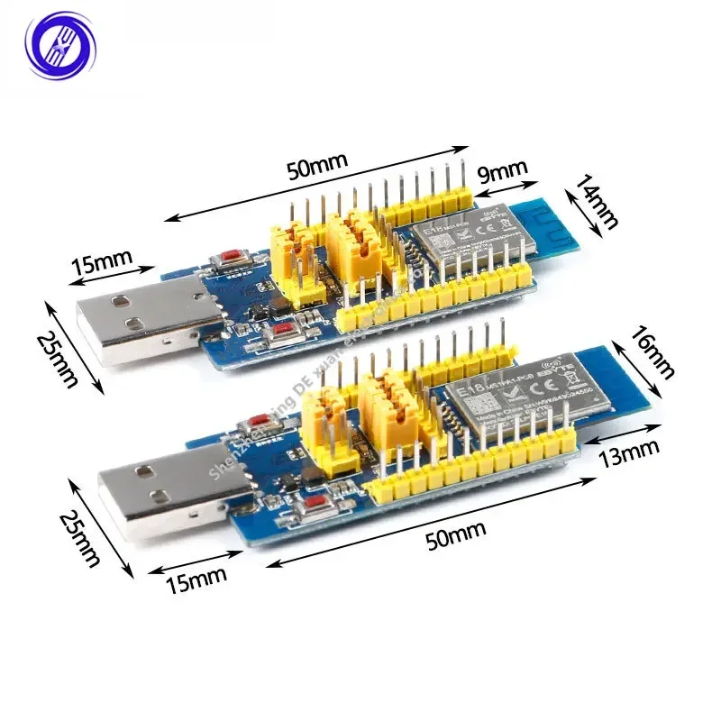 CC2530F256 USB Test Board Kit CC2530 2.4GHz Zigbee Wireless RF Module Networking Core Development Board E18-TBH-01E18-TBL-01