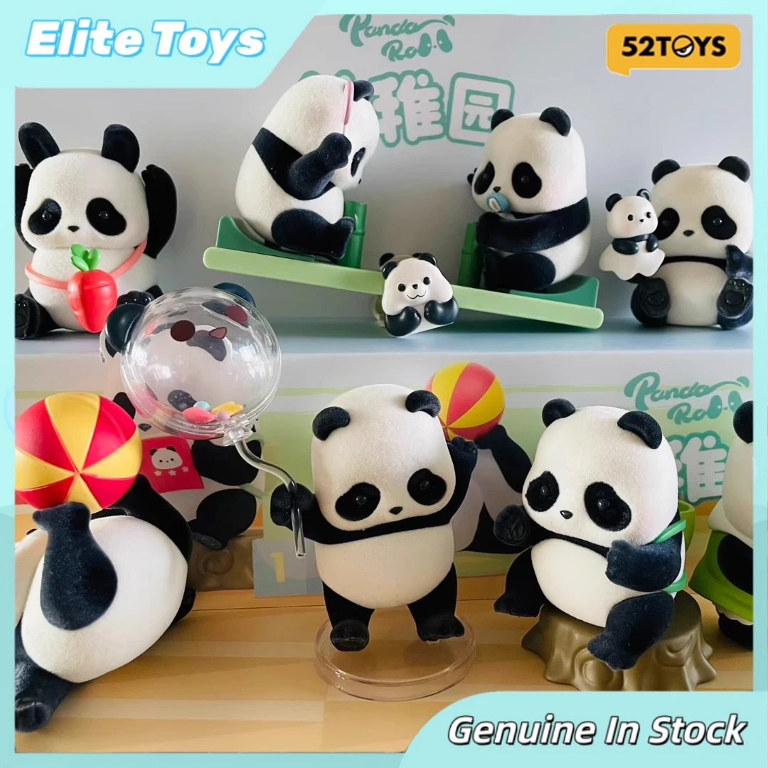 

52TOYS Blind Box Kindergarten Themed Panda Roll Cute Collectible Doll Trendy Ornament Birthday Christmas Gift for Children Toys