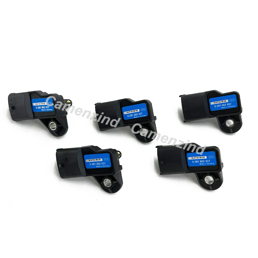 1/5Pcs MAP Intake Air Pressure Sensor 0281002437 0281006077 0281002845 0281006076 0281006028 0281006029 0261230280 0261230281