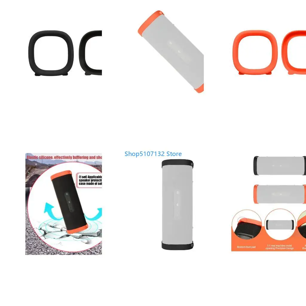 87HD Protective Silicone Cover for Sound Speaker Case Protector Minimizes Direct Contact to Avoid Scratches and Damage