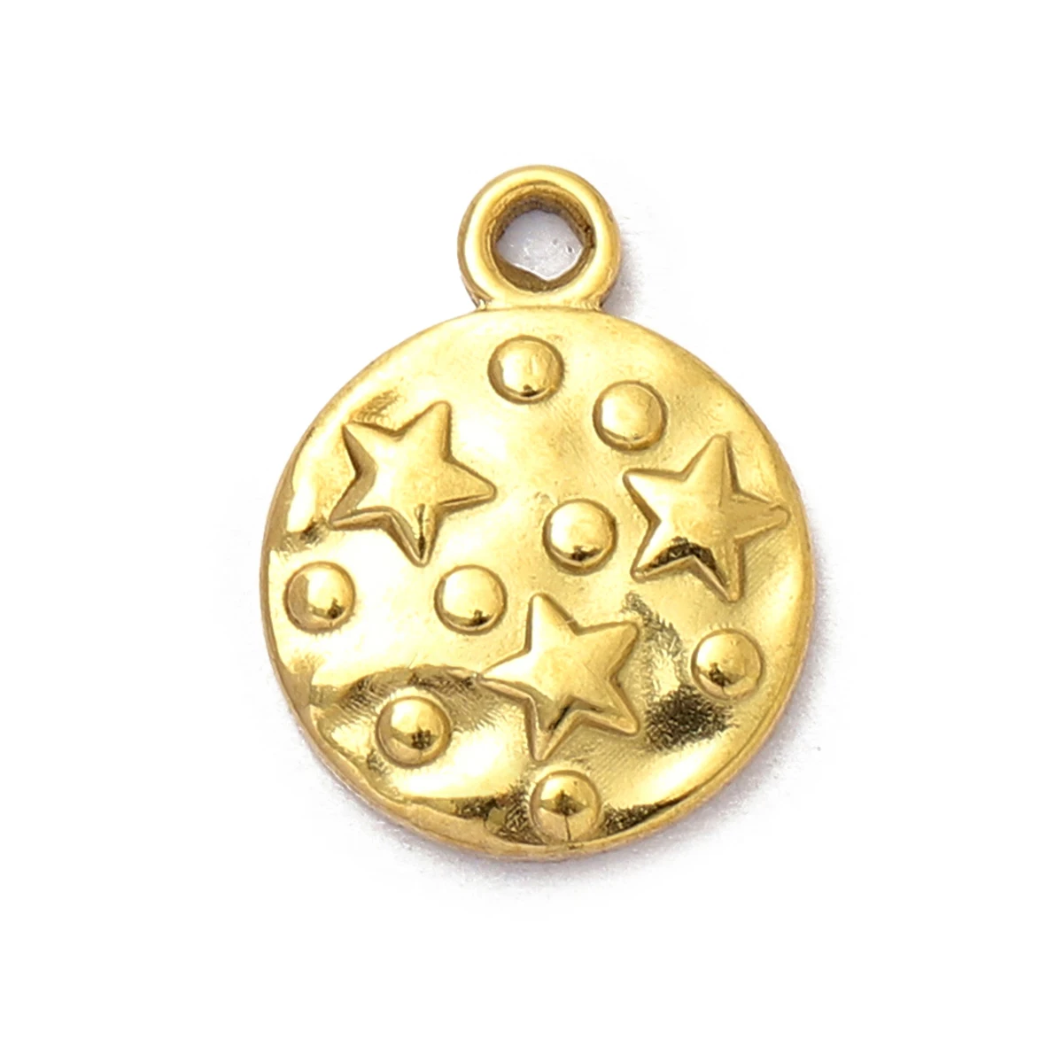 5 قطعة/الوحدة الفولاذ المقاوم للصدأ كرة القدم سحر القلب ستار المعلقات DIY بها بنفسك صنع سوار قلادة مجوهرات الإكسسوار بالجملة