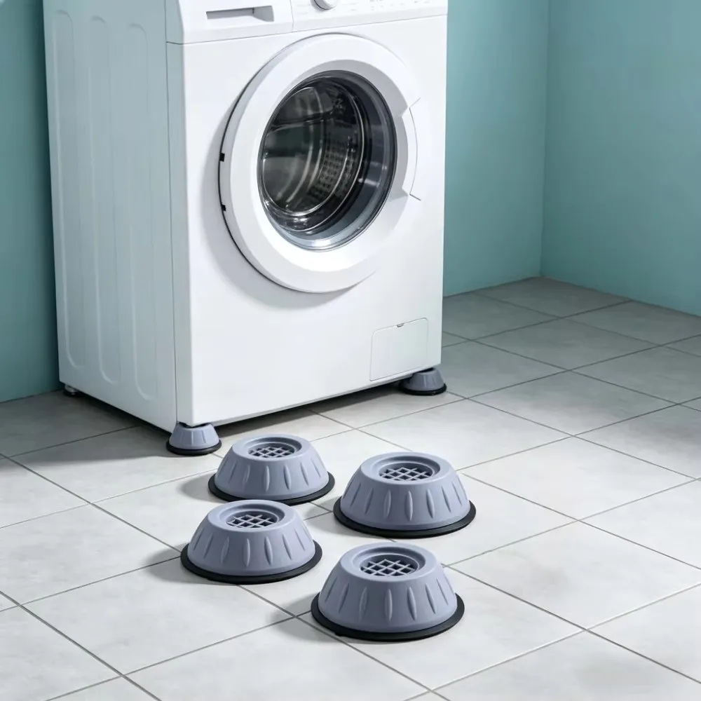 1/3/6/9pcs Universal Anti Vibration Pads Washing Machine Foot Mat Silent Refrigerator Table Non-Slip Furniture Lifting Foot Base