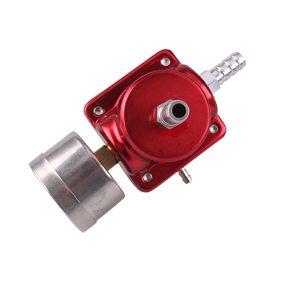 High Quality 0-140 PSI Adjustable Fuel Pressure Regulator/FPR Gauge Quad Supercharger for B  M  W 5 Series Facelift RS-FRG001