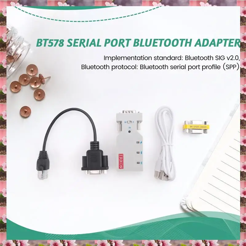 Porta seriale 2025 Modulo Bluetooth wireless Linea RJ45 a RS232 Porta seriale Linea console Bluetooth, porta seriale Bluetooth wireless