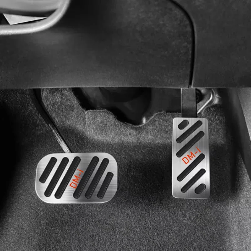 

Для BYD Song Pro DMI 2020-2025 специальная педаль акселератора внутренняя защита от царапин и скольжения педаль тормоза автомобильные принадлежности