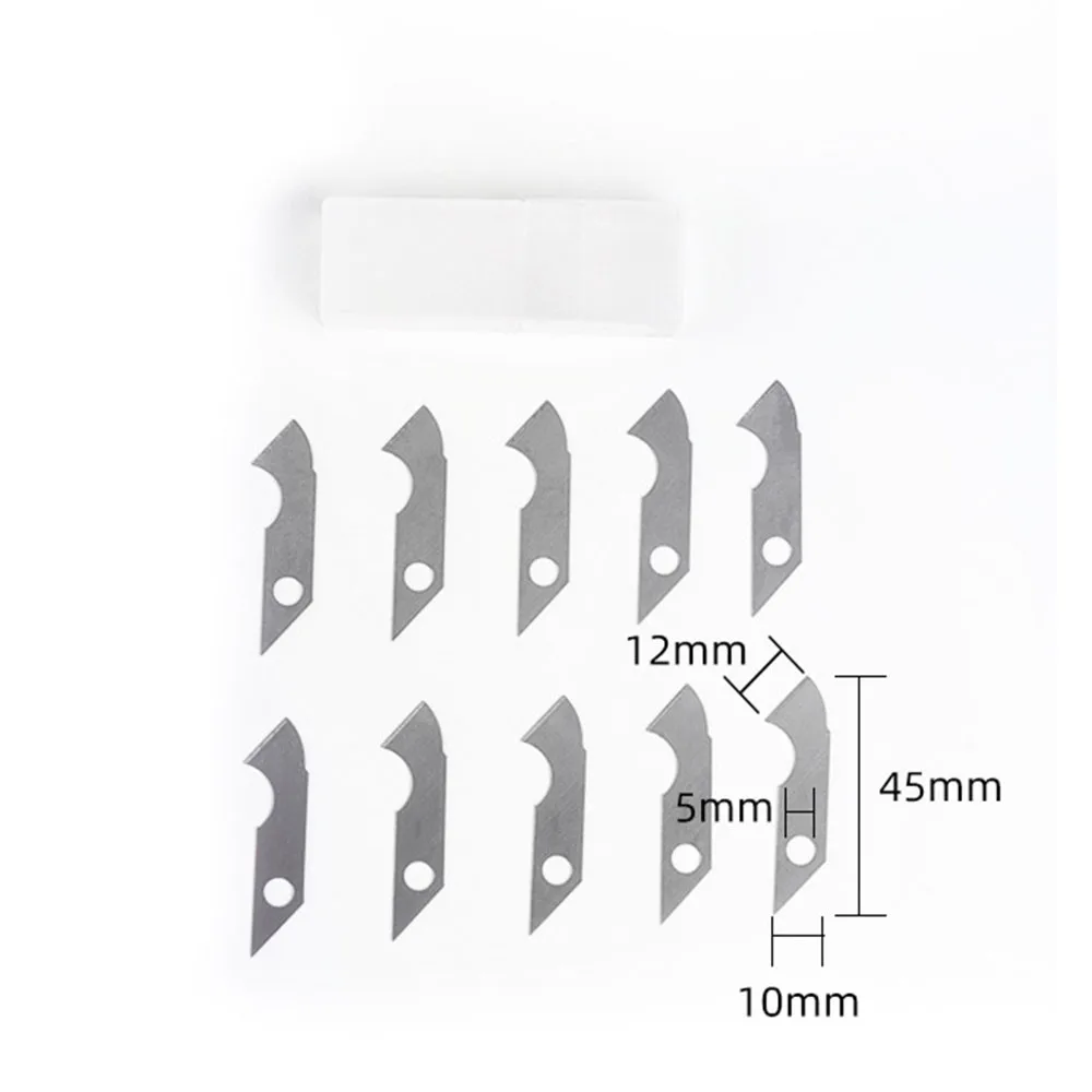 1Pcs Cutter With 10 Blades Suitable For Plastic Sheet Cutter Hook Cutting Plexiglass Metal Accessories Blades Cutting Tools