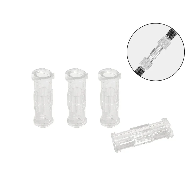 High Quality Durable Luer Screw Lock Transparent Adapter Dual Connector Coupler Leak Proof Medical Sterile Disposable Syringe