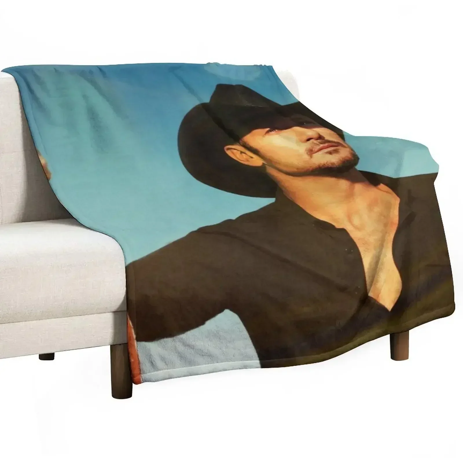 

Tim Mcgraw Long Think About Throw Blanket Furry for babies Blankets