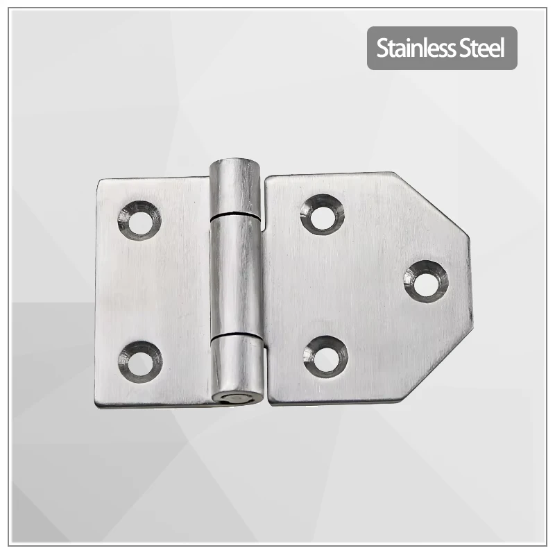 2pcs Stainless Steel 304 Electric Control Cabinet Hinge for Industrial Oven Wire Drawing Mechanical Equipment Outdoor Box