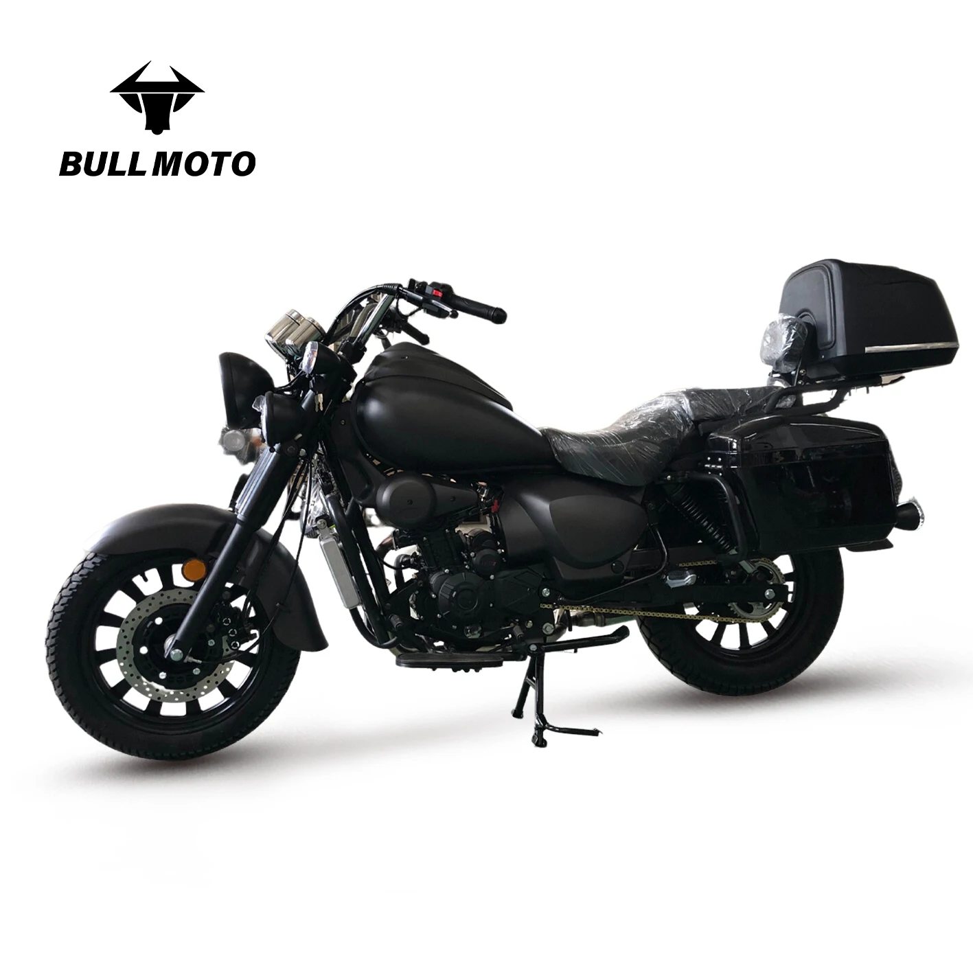 ZUIMI 250cc Motos Sportives à Essence Vintage Automatiques, Vélos Électriques, Vélos à Pneus Larges pour la Route, Cruiser Chopper avec Système d'huileur, Vente en Gros