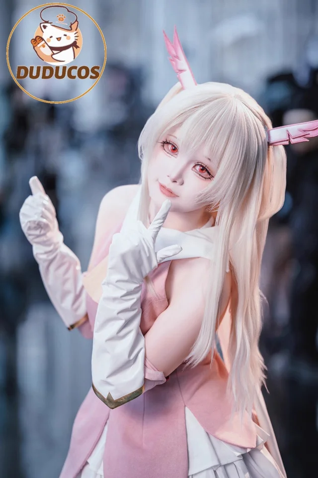 DUDU-SR Anime Fate Stay Night Kaleid Liner Illyasviel von Einzbern Cosplay Costume Outfit Carnival Comic Role Play Uniform