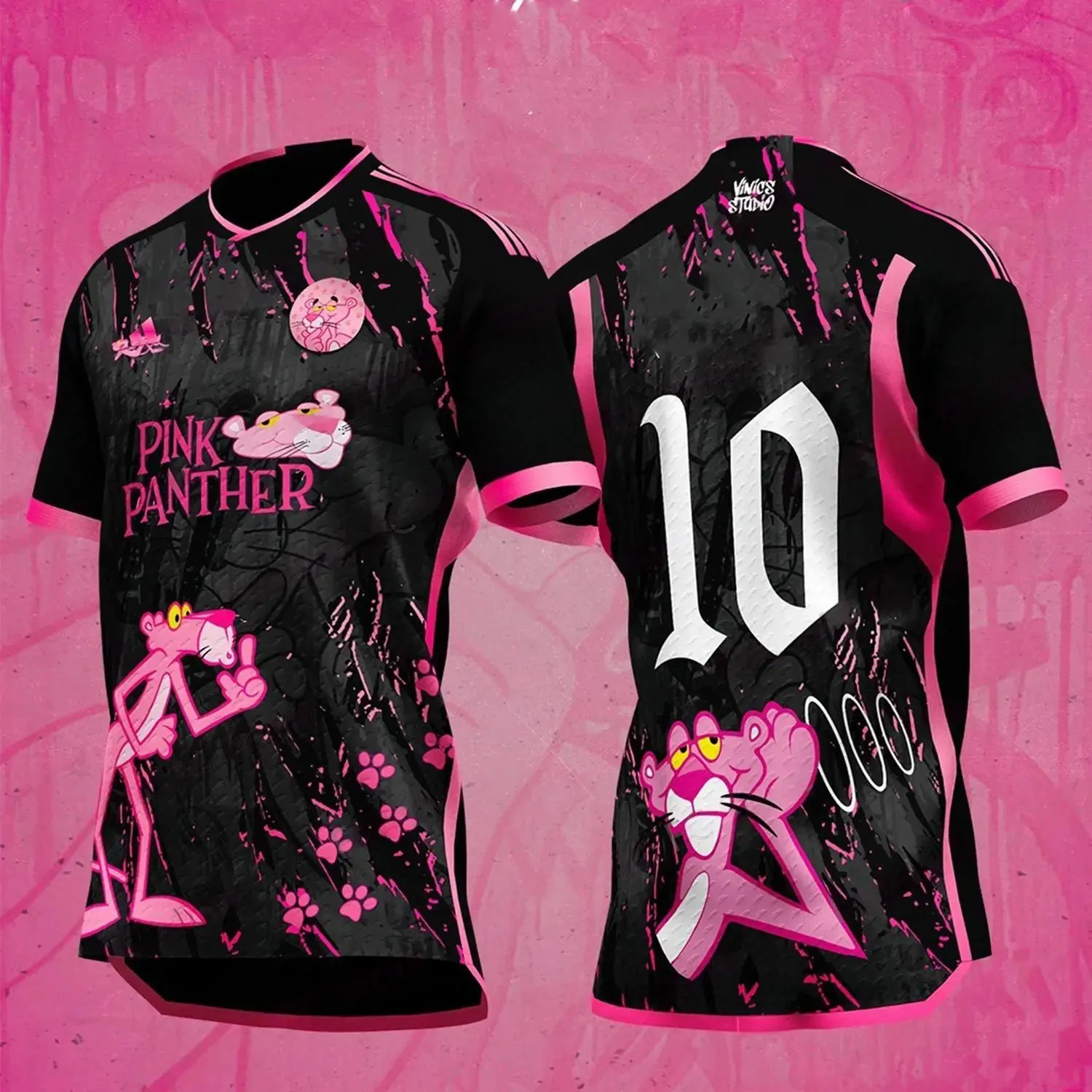 2024 New Arriavl The Pink Panthers #10 Summer Football Special Commemorative Edition Design Edition Jersey Design