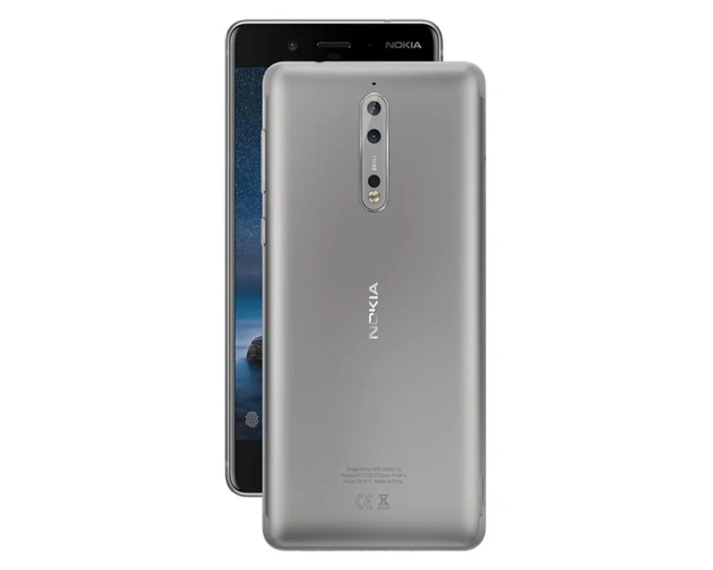 Nokia 8 4G SmartPhone CPU Qualcomm Snapdragon 835 Battery capacity 3090mAh 13MP Cameraoriginal used phone