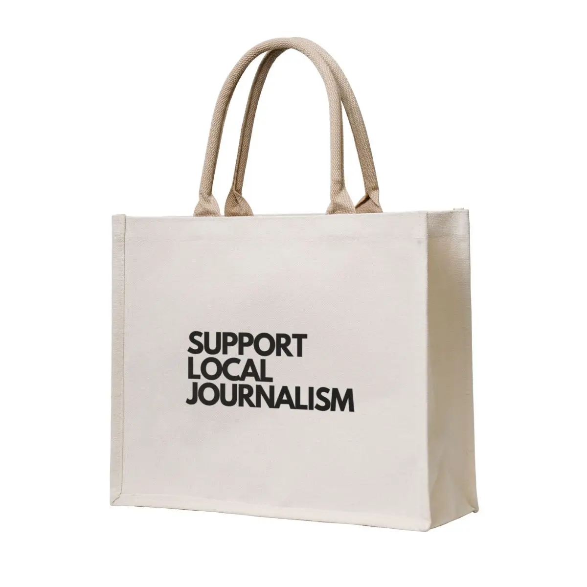 

Support Local Journalism Tote Bag supermarket folding bag shoping bag Gift tote bags aesthetic