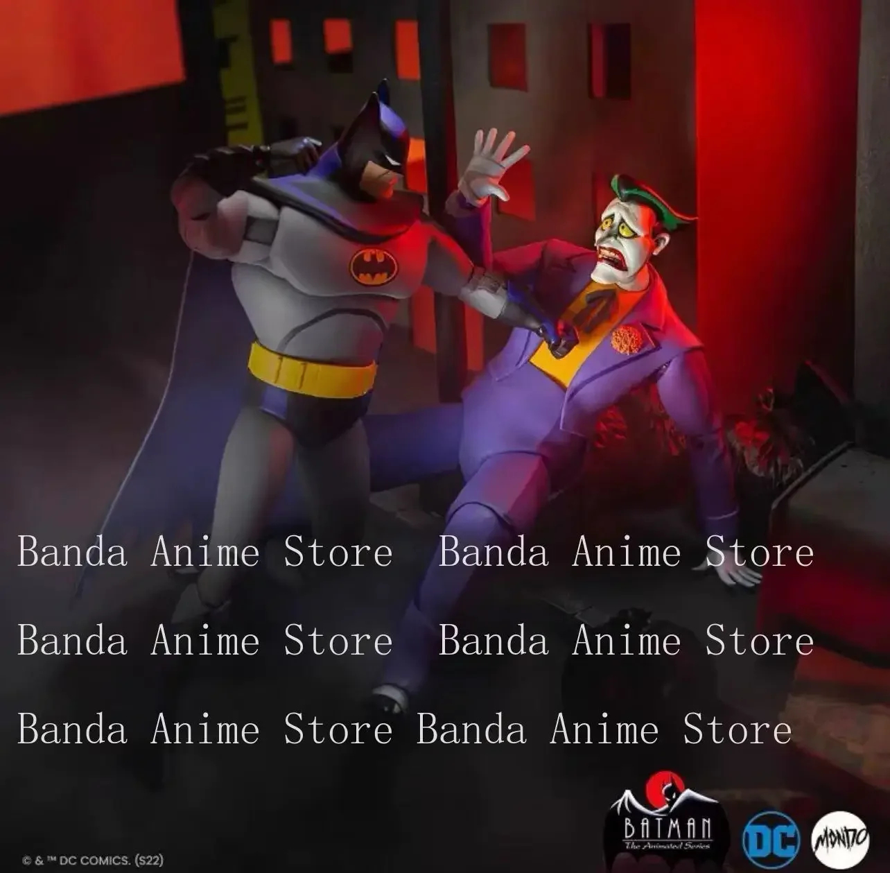 DC Mondo Joker 1/6 30CM Figurka Akcji Batman Animowana Figurka Articulowana - Skala 1:6 12-calowa Wersja Deluxe Kolekcjonerski Prezent Zabawka