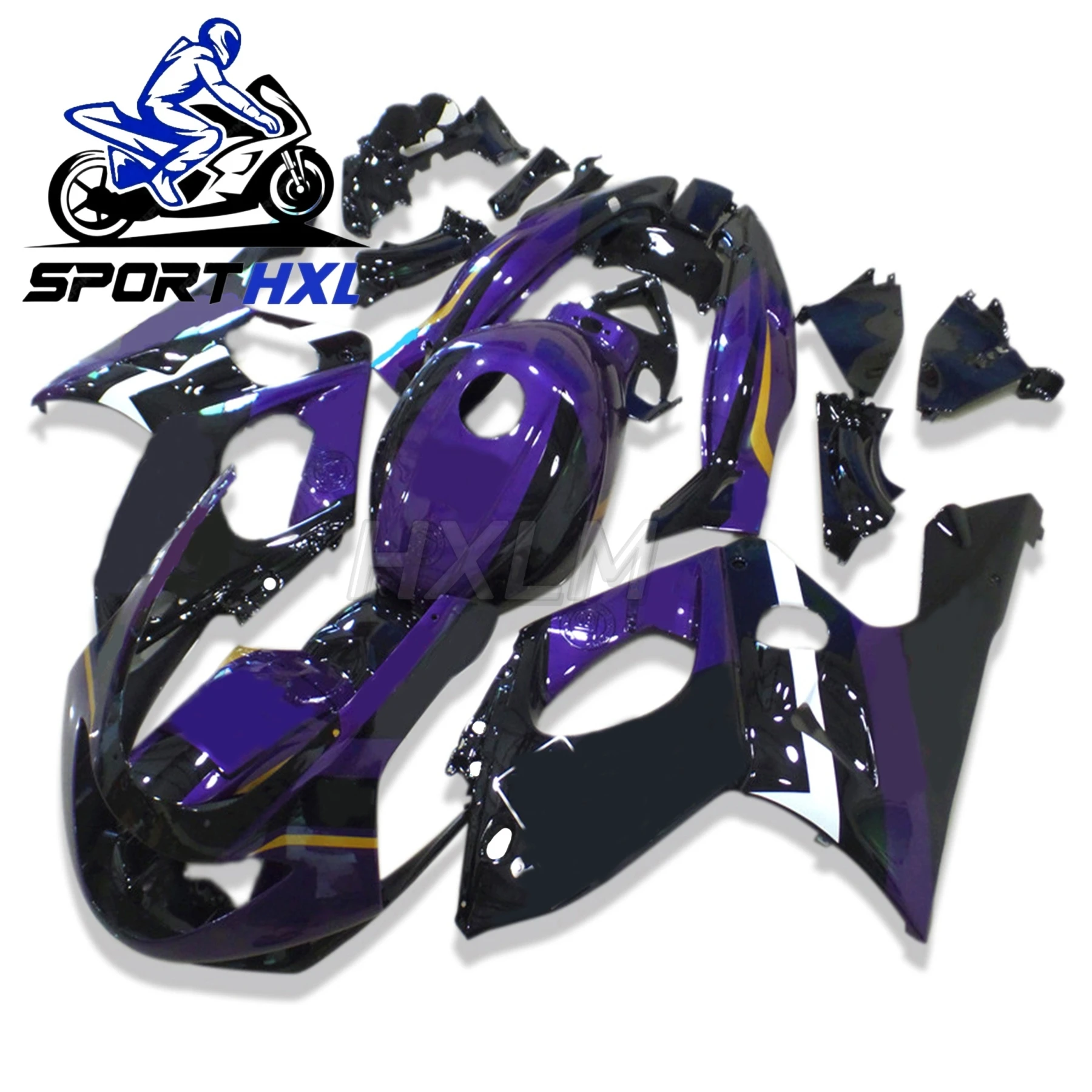 Factory Direct Racing Style Aftermarket Fairing 98 99 00 01 02 04 05 06 07 ABS Molded Fairings For Set 97 YZF600 year 03 1997 19