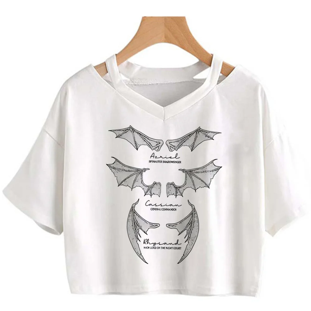 Acotar Tee women manga graphic summer top female graphic anime clothes