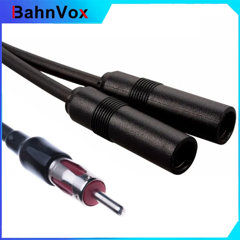 Antenna Splitter Extension Cable Meet More Connectivity Needs Antenna For Car Antenna Cable Adapter 1 to 2Radi view 4