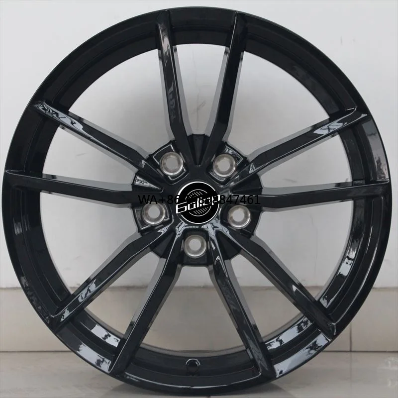 

Gallop 2024 New ET40 17-19 Inch Aluminum Alloy Wheels PCD 5x100/112 30-40mm Gloss Black Multi Spoke for Golf Polo