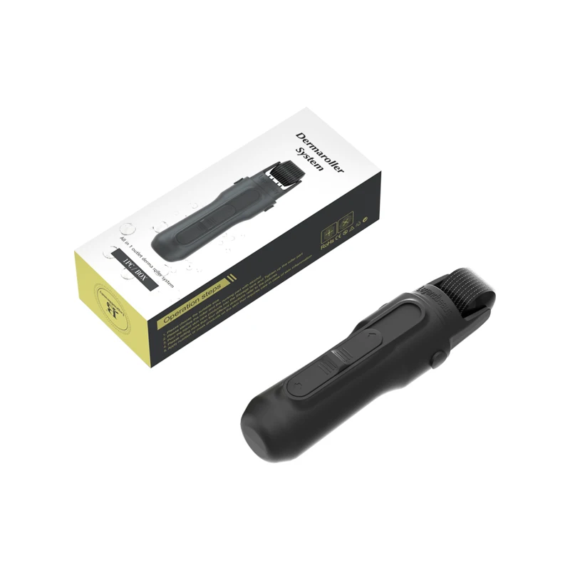 All-in-1-Derma-Roller mit flüssiger Aufbewahrung, Mikro-Nadelung, Kopfhaut-Haarroller für den Heimgebrauch – Detail 3