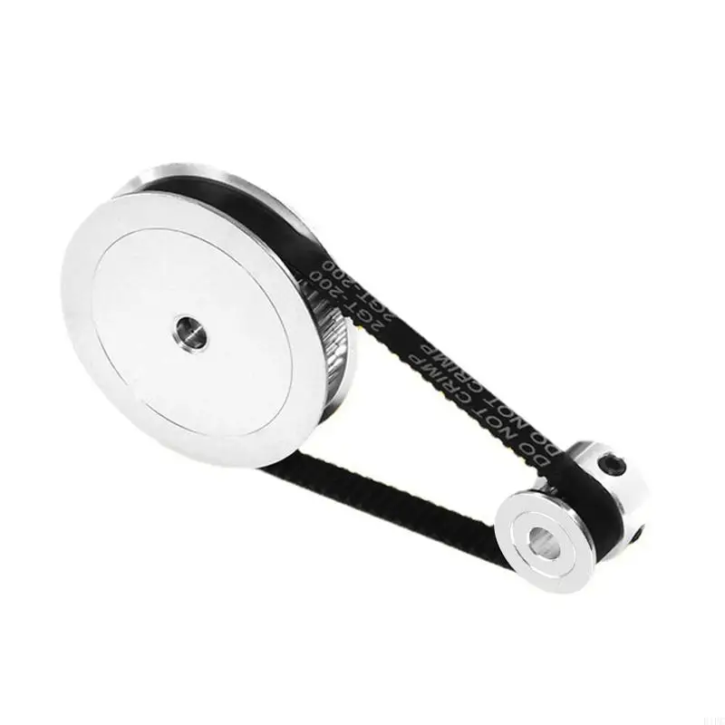 E1PC 1:3 Reduction Ratio Timing Belt Pulley 20&60 Teeth 2GT Synchronous Wheel with Width 6mm Belt for 3D Printer