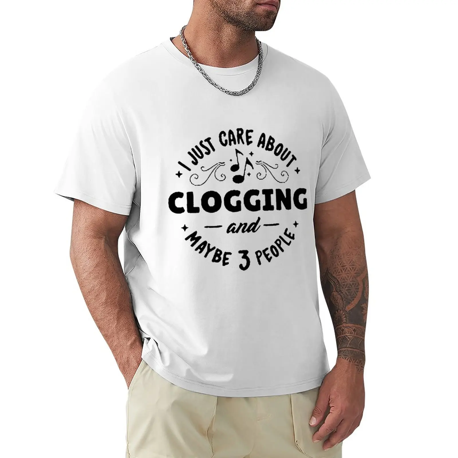 CLOG CARE BLK T-Shirt plain quick-drying shirts graphic tees T-shirt men