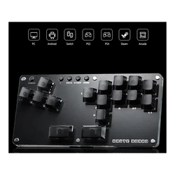 Tekken 8 Hitbox Game Stick Street Fighter 6 Arcade Joystick Fighting Game Fightbox Sitch Keyboard For PC/Adroid/Switc/P3/P4