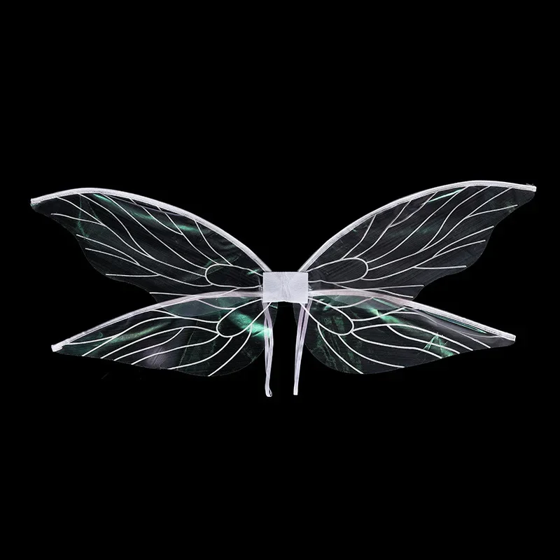 

Angel Butterfly Fairy Wings Sheer Girl Party Holiday DIY Decorations Dress Up Halloween Costume